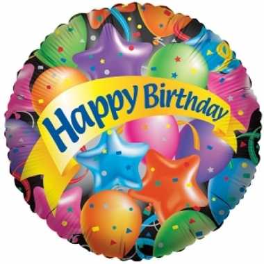 Gefeliciteerd ballon Happy Birthday