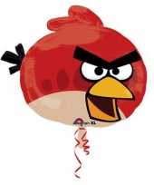 Gefeliciteerd ballonnen angry birds gevuld met helium